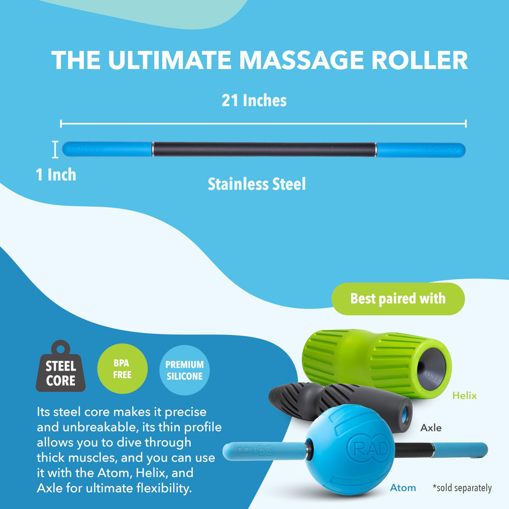 RAD Rod works on glutes and hamstrings during recovery sessions.