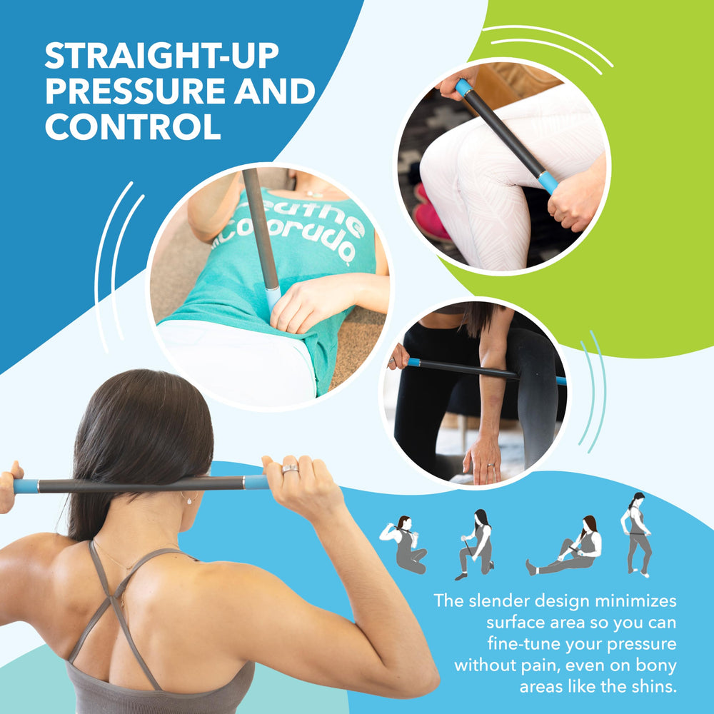 RAD Rod used on neck and shoulders for tension relief.