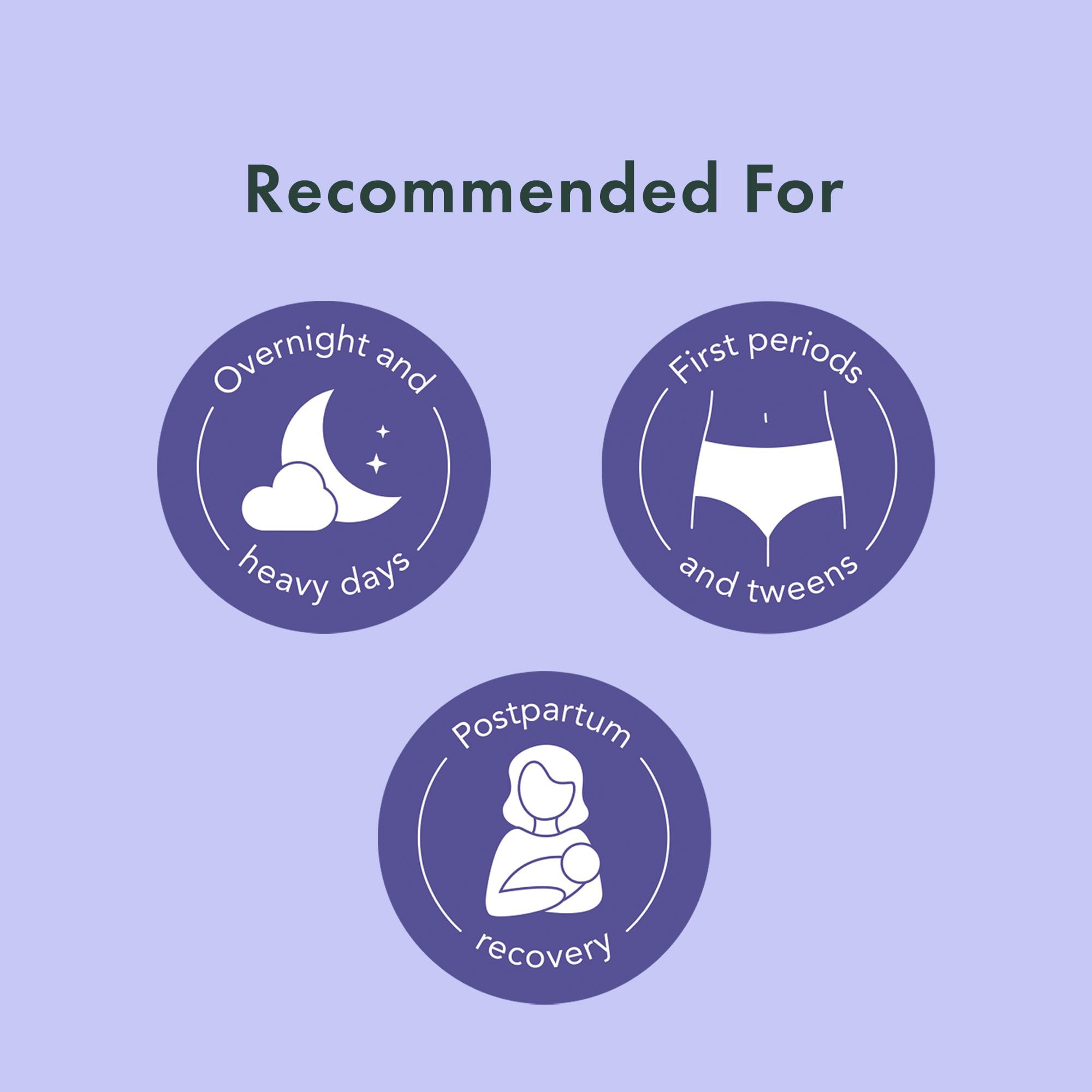 Rael disposable underwear size-s-m-20-count-pack offers convenient, trusted protection.