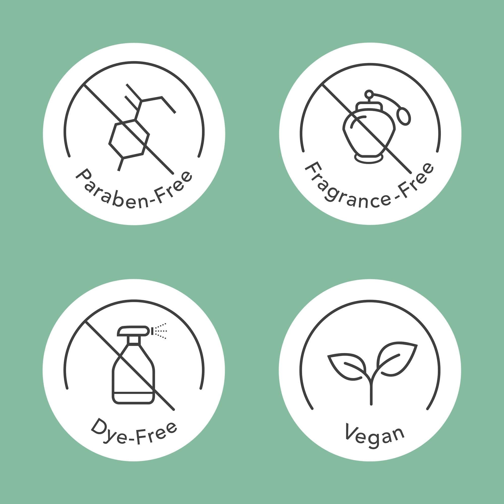 Rael feminine wash dermatologist-tested seal indicates skin safety.