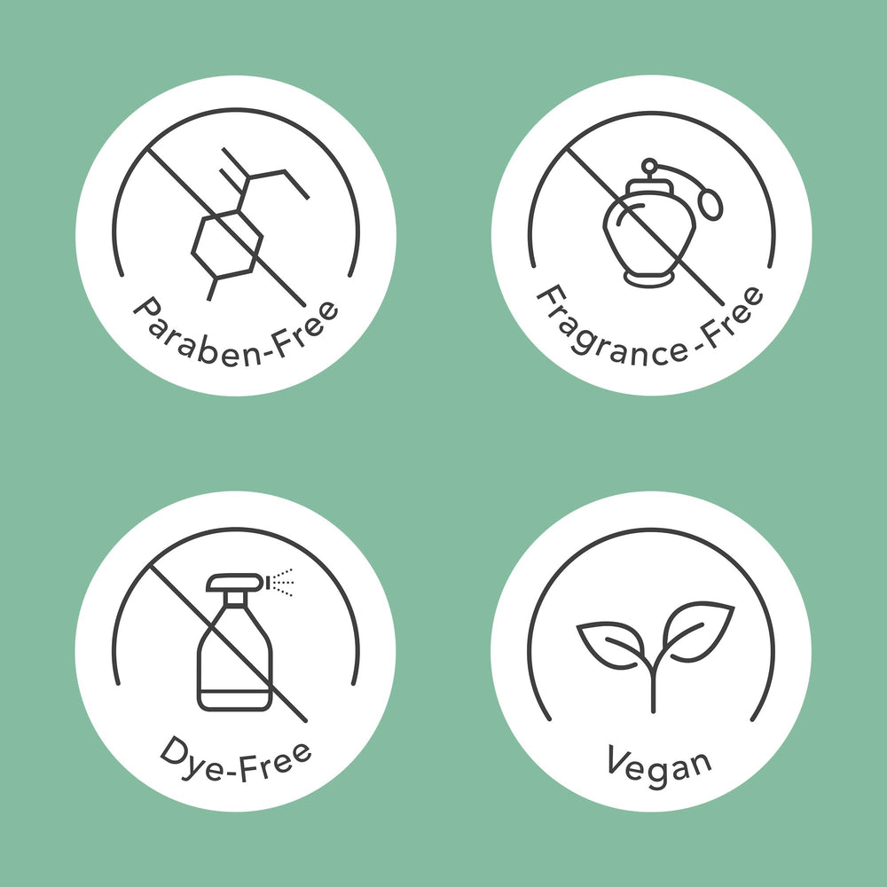 Rael feminine wash dermatologist-tested seal indicates skin safety.