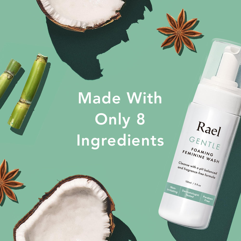 Rael feminine wash skin freshness after every cleanse.