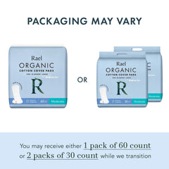 Rael four-layer core offering reliable absorption and a dry feel.