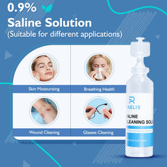 RAELIS saline solution 150ml total box for family use.