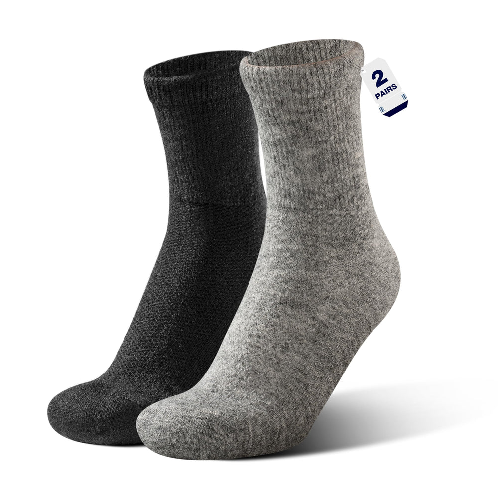 Rahhint Alpaca Wool Diabetic Socks full-length design for all-day comfort and warmth