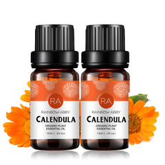 Rainbow Abby Calendula essential oil bottle for diffuser use