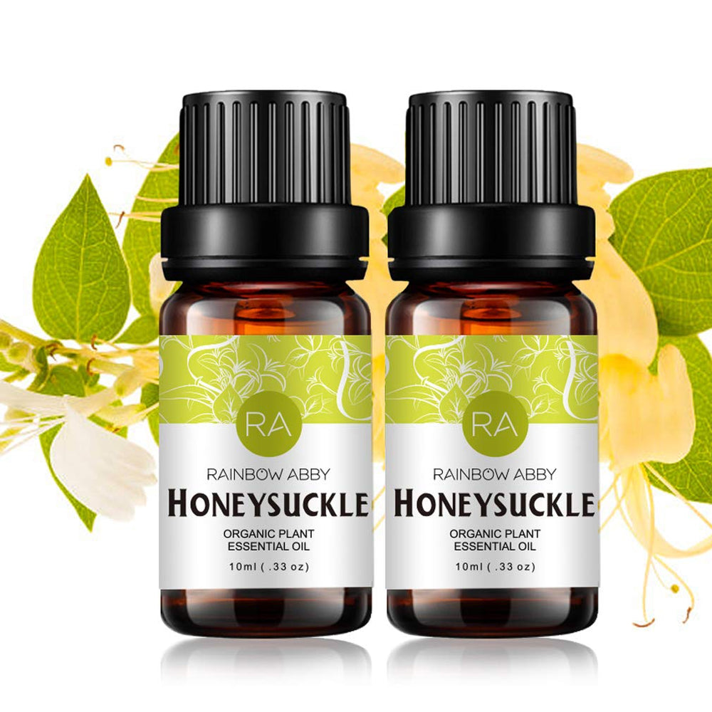 Rainbow Abby Honeysuckle essential oil gift packaging for occasions.