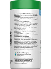 Rainbow Light Complete B-Complex package close-up suggests vitality and daily use.