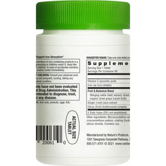 Rainbow Light Complete Iron Mini-Tabs with Vitamin C graphic underlines absorption support.