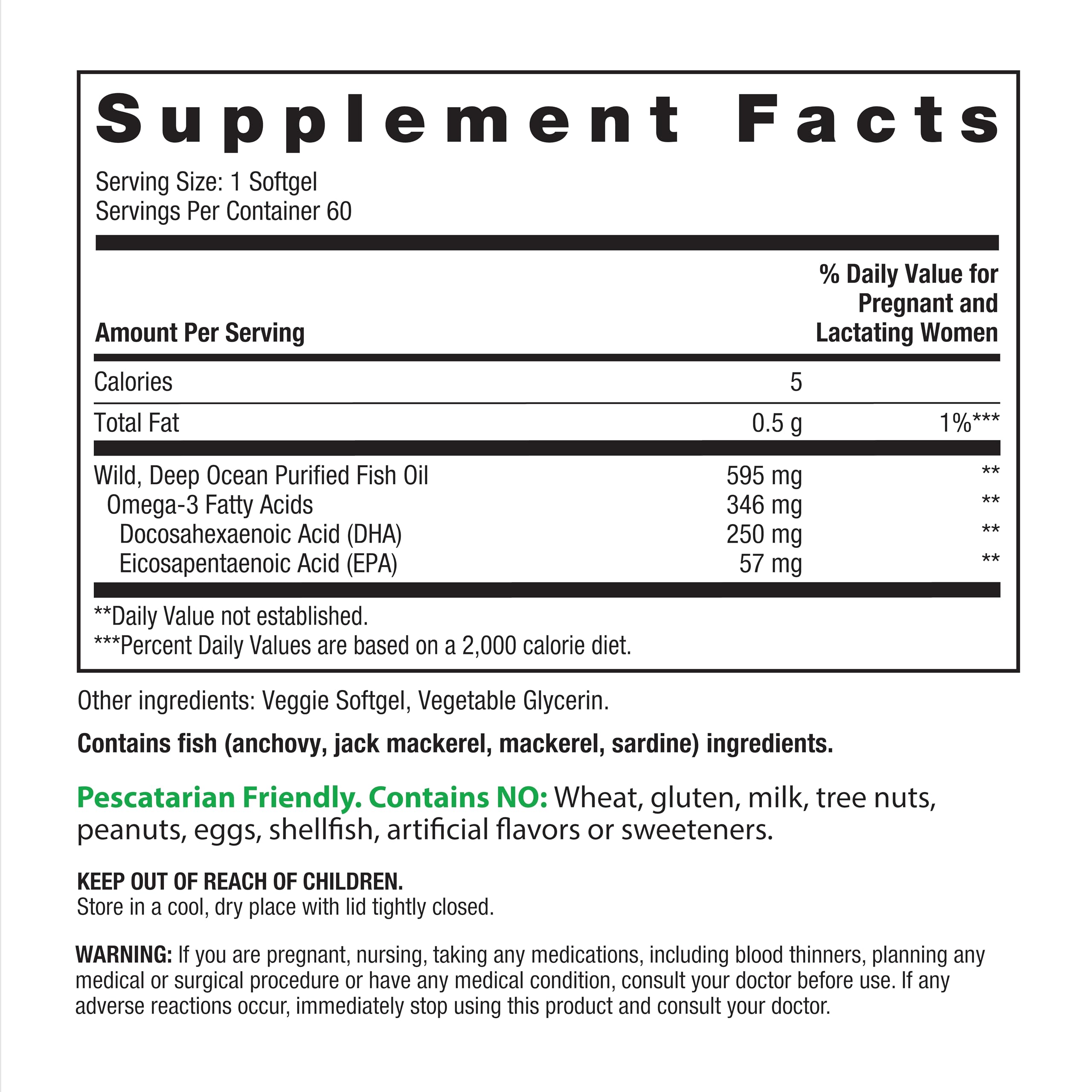 Rainbow Light Prenatal DHA softgels label conveys purity and essential nutrients for development.