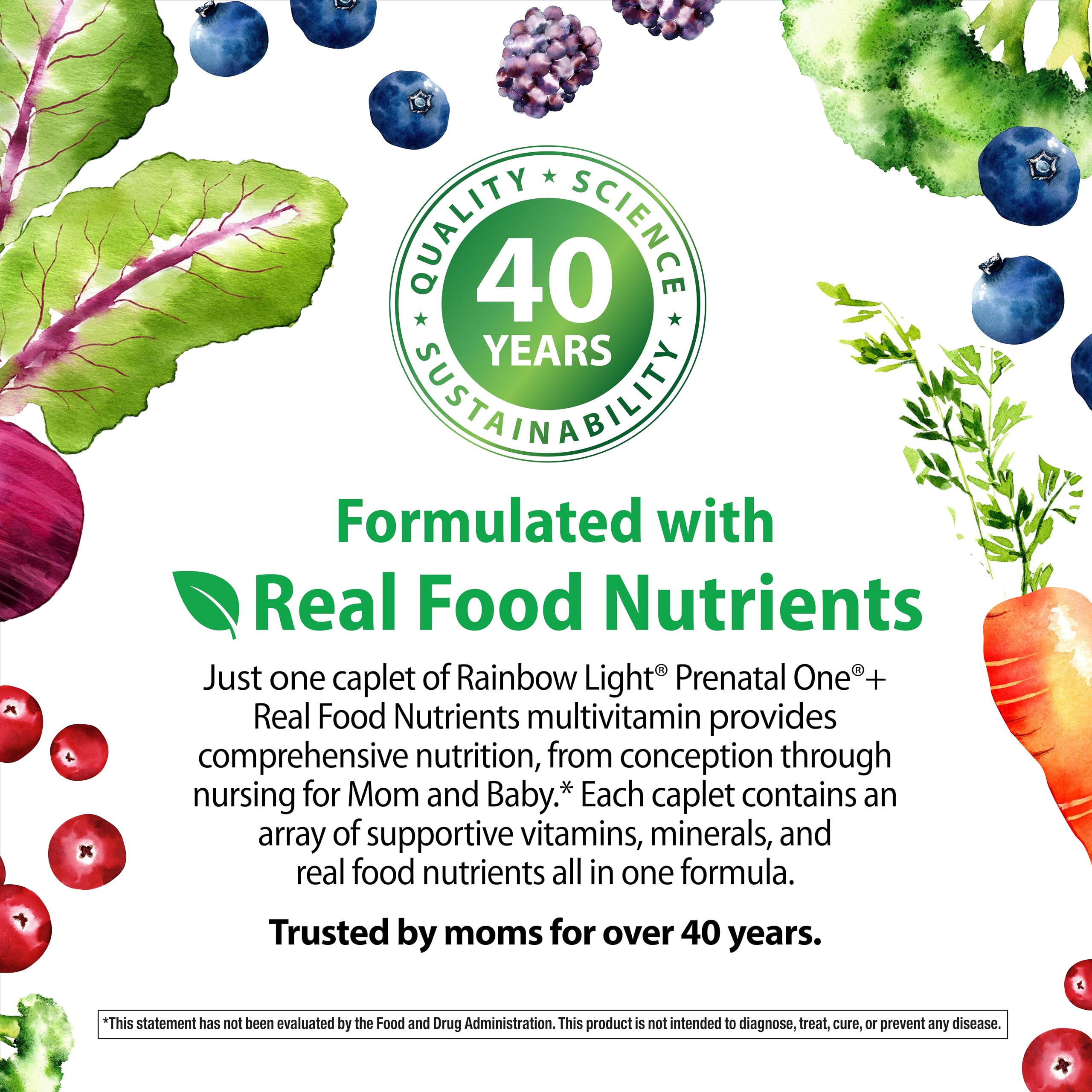 Rainbow Light Prenatal One bottle on kitchen counter, easy daily routine for pregnant wellness.