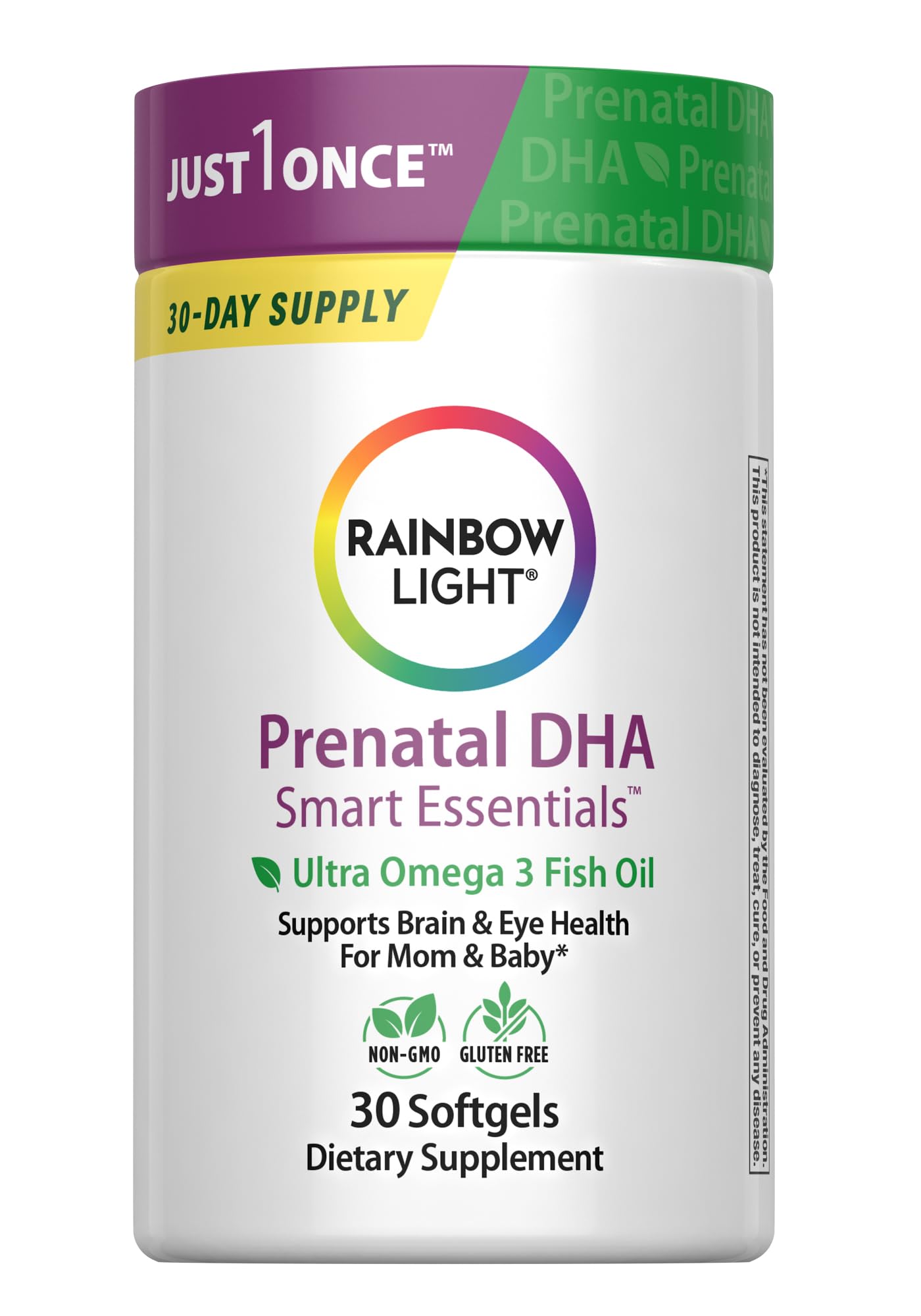Rainbow Light Prenatal One Daily bottle pour for easy daily vitamins