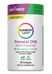 Rainbow Light Prenatal One Daily bottle pour for easy daily vitamins