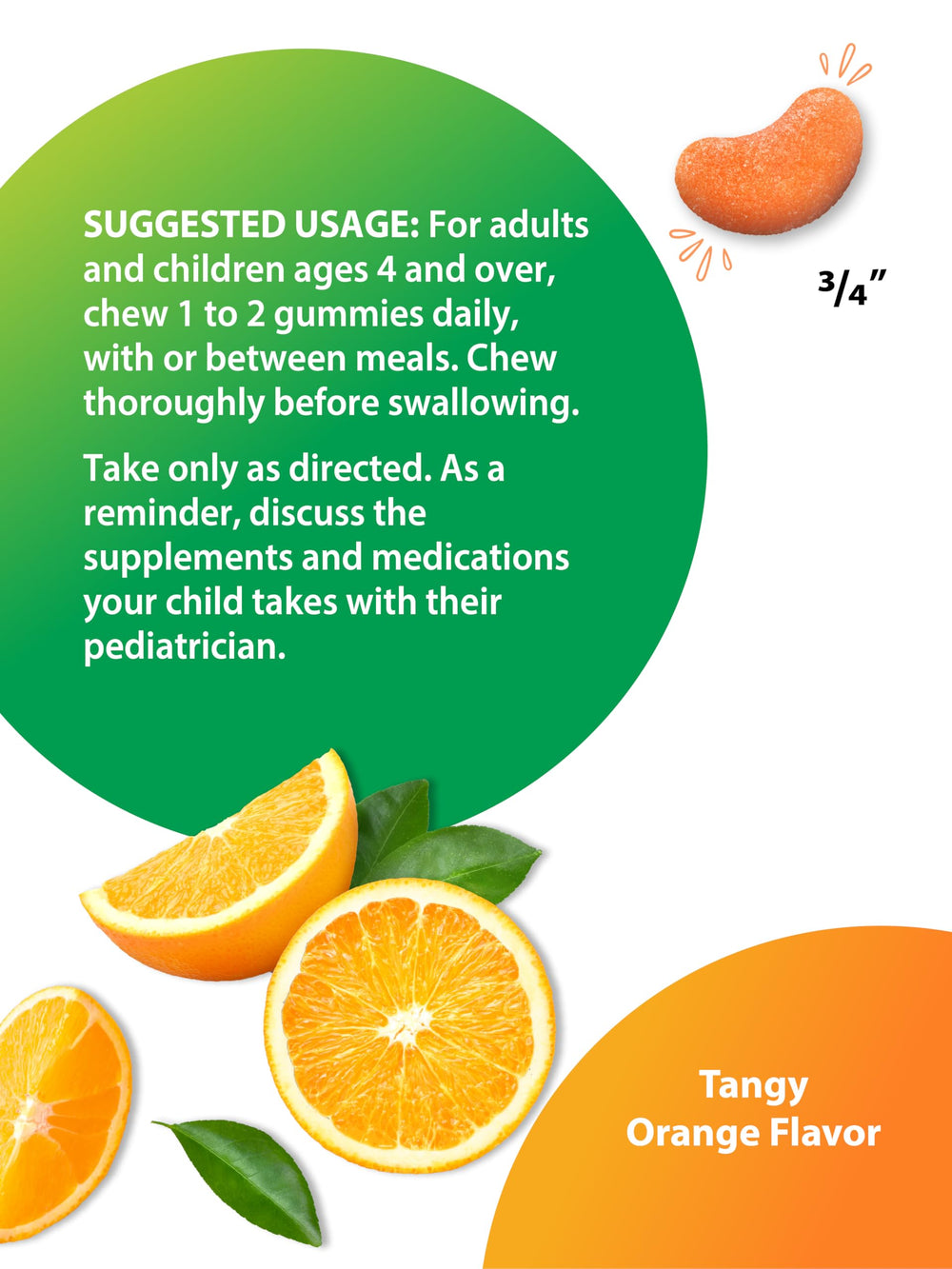 Rainbow Light Vitamin C gummies on the go, chewable daily option.
