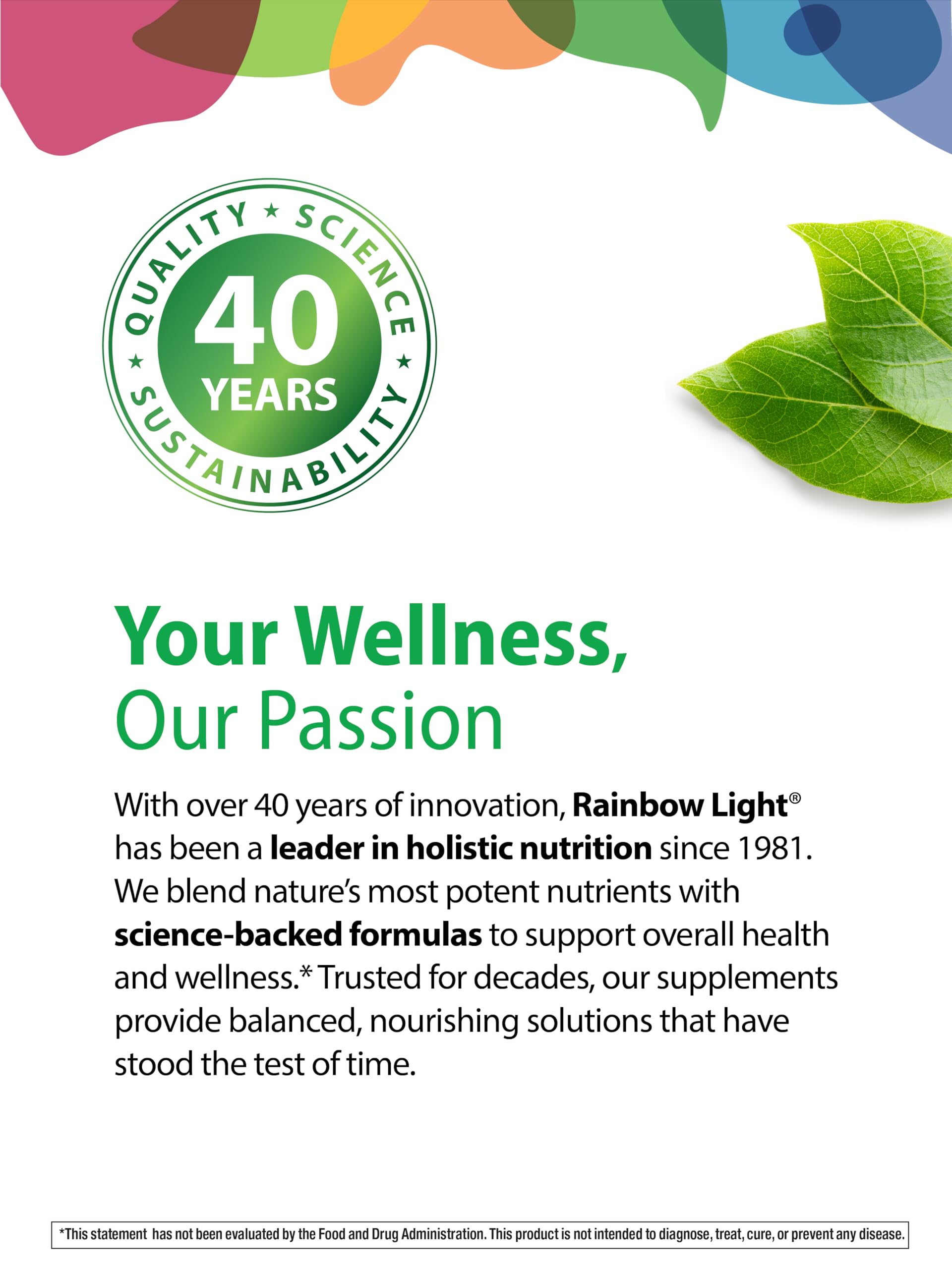 Rainbow Light Vitamin D3 Gummies serving image highlighting daily intake and chewable form.