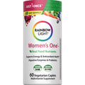 Rainbow Light Womens Multivitamin One Plus – 60 Caplets | Real Food Nutrients, Digestive Enzymes & Probiotics