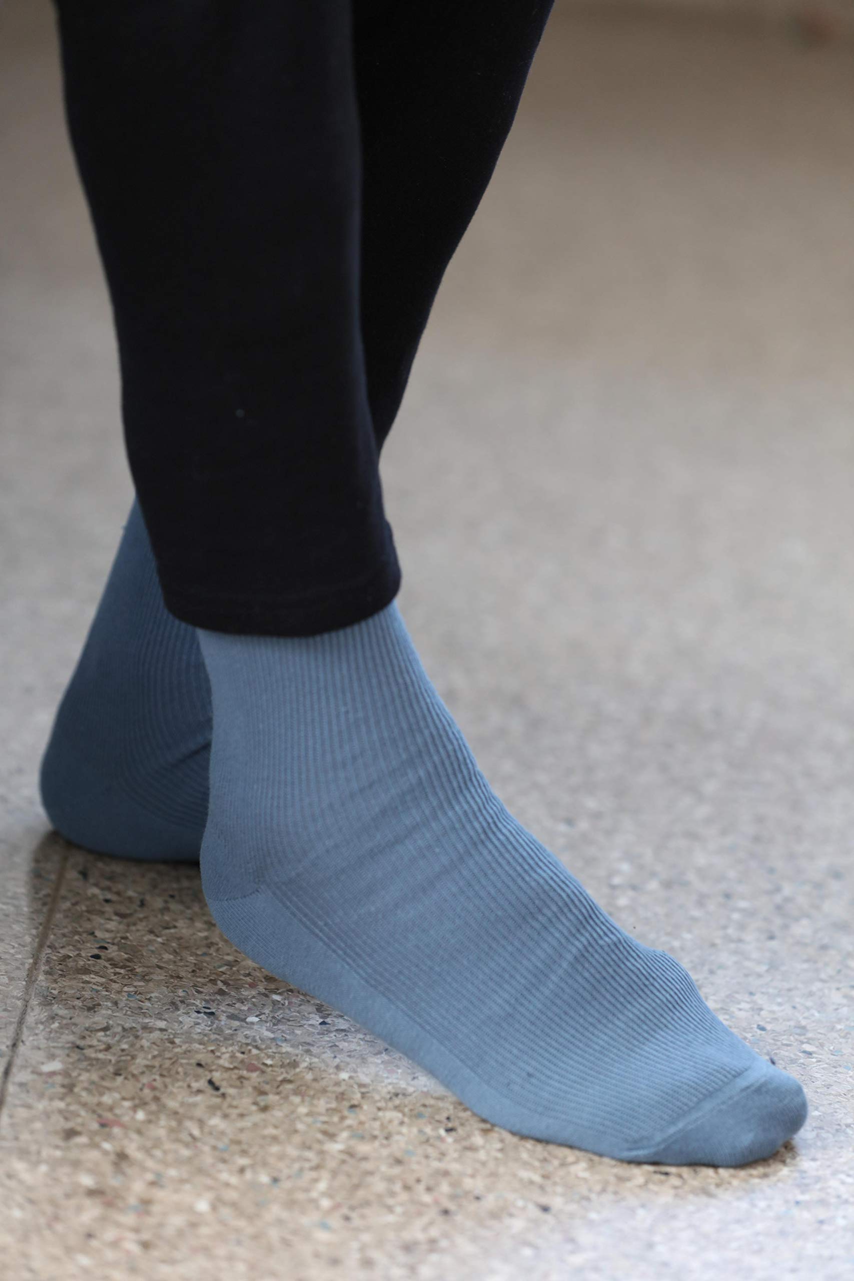 Rainbow Socks ideal for edema and leg swelling with gentle fit.