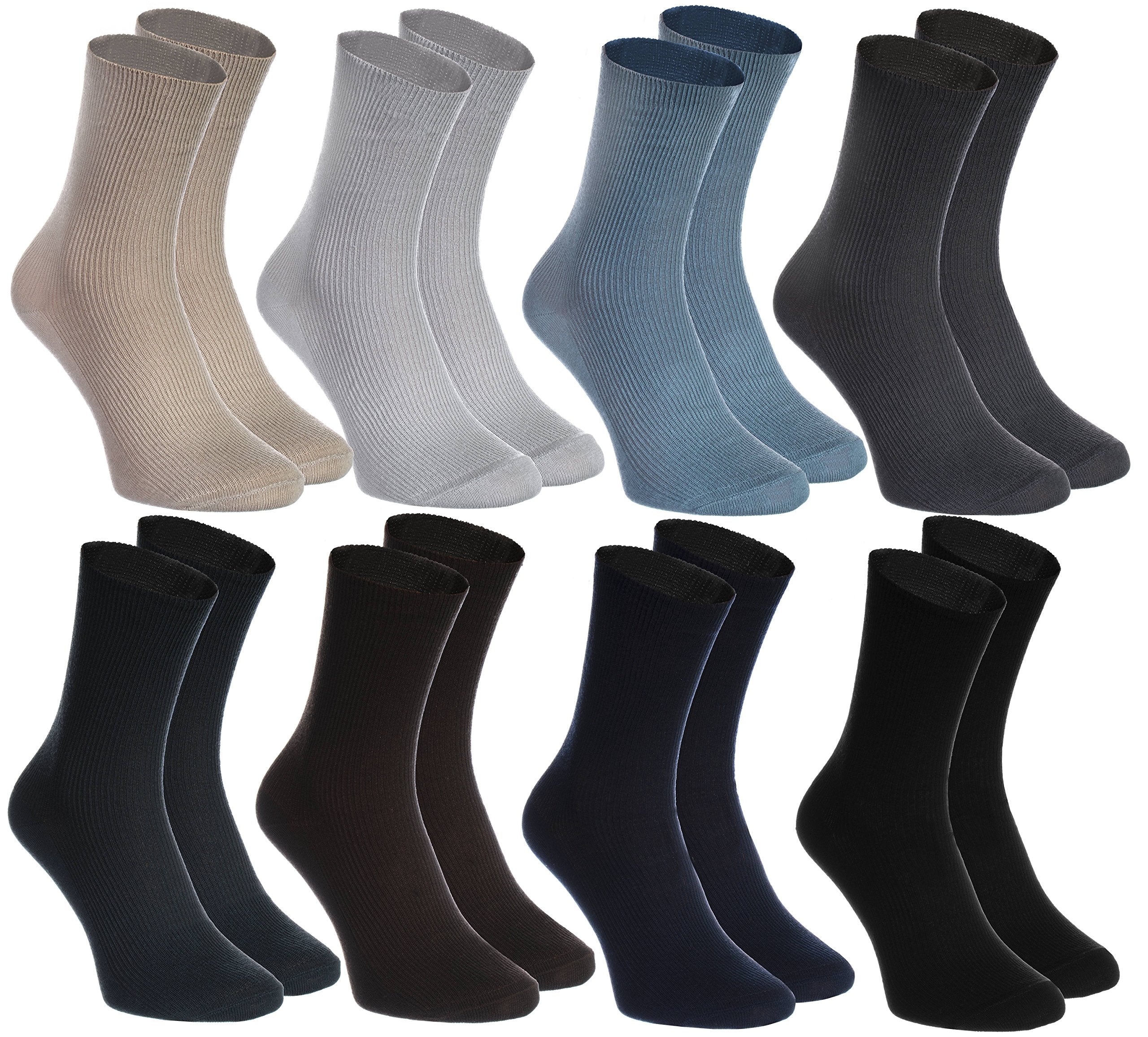 Rainbow Socks nonbinding cuff for all-day comfort and swelling-free feel.