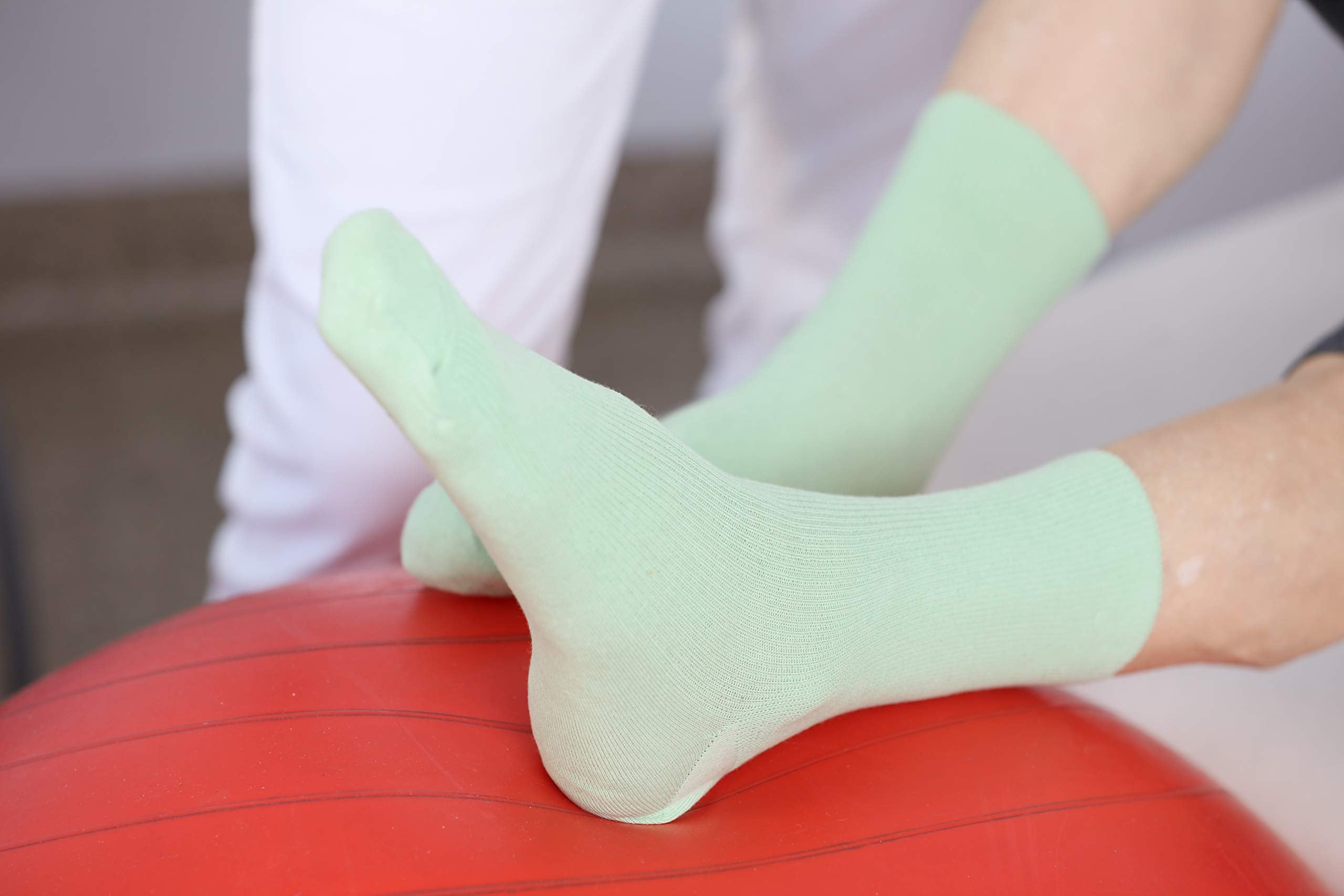Rainbow Socks soft cotton texture for sensitive skin comfort.