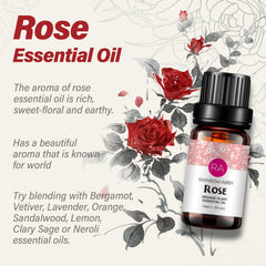 Rainbow Abby Rose Oil diffuser mist creates a serene space