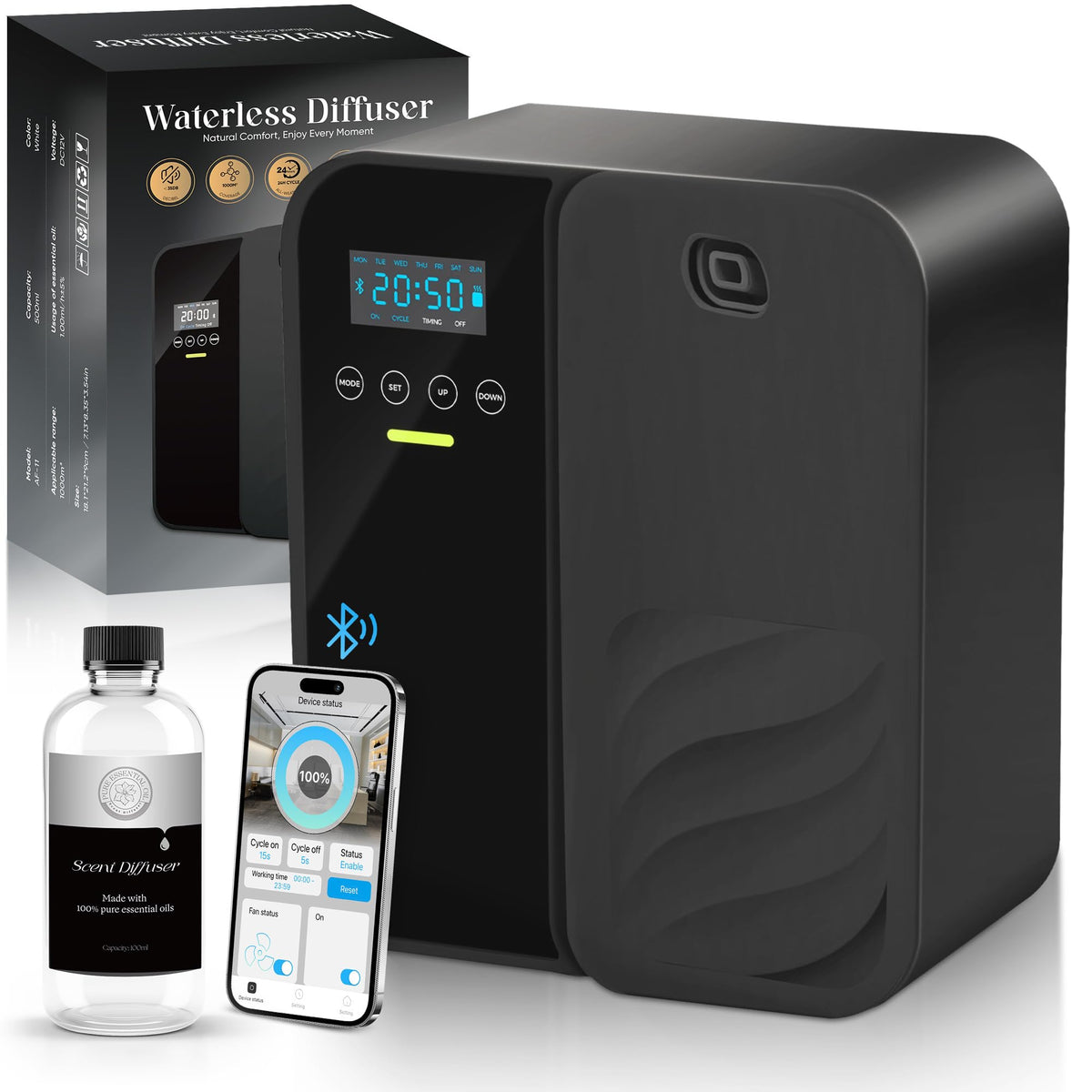 Raings Hotel Scent Diffuser front view for whole-room fragrance diffusion