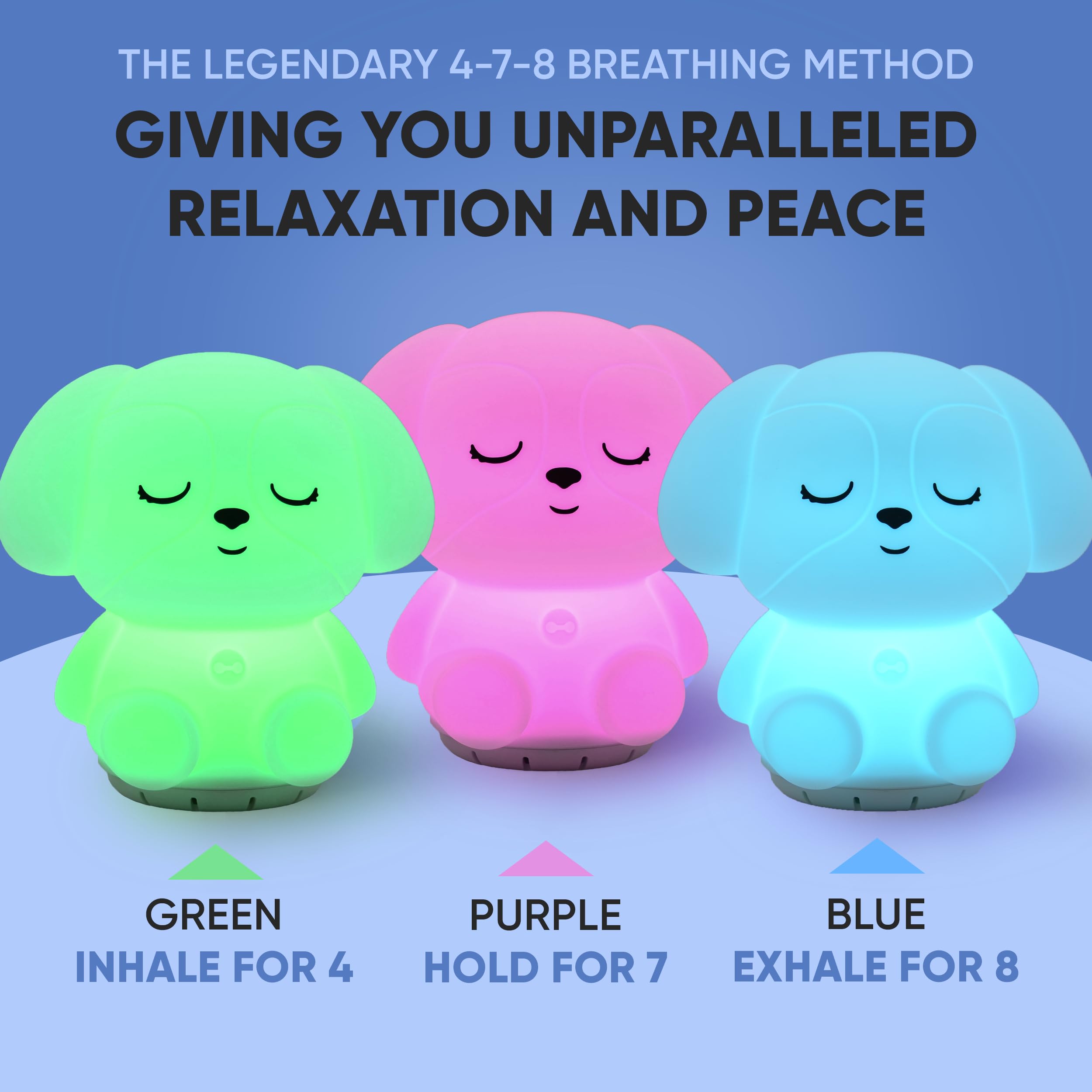 RAINLAX Breathing Puppy makes a thoughtful gift for wellness-minded friends.