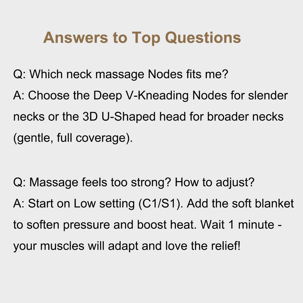 Rainwolf massage modes and heat levels demonstrated on the device.