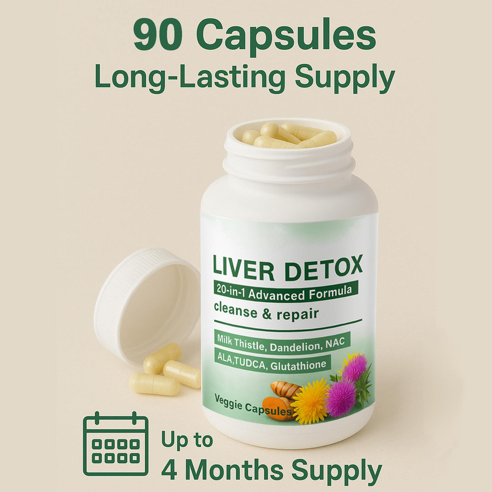 Raipult Nutrapure ingredients display Milk Thistle, Dandelion, Turmeric for gentle detox support.