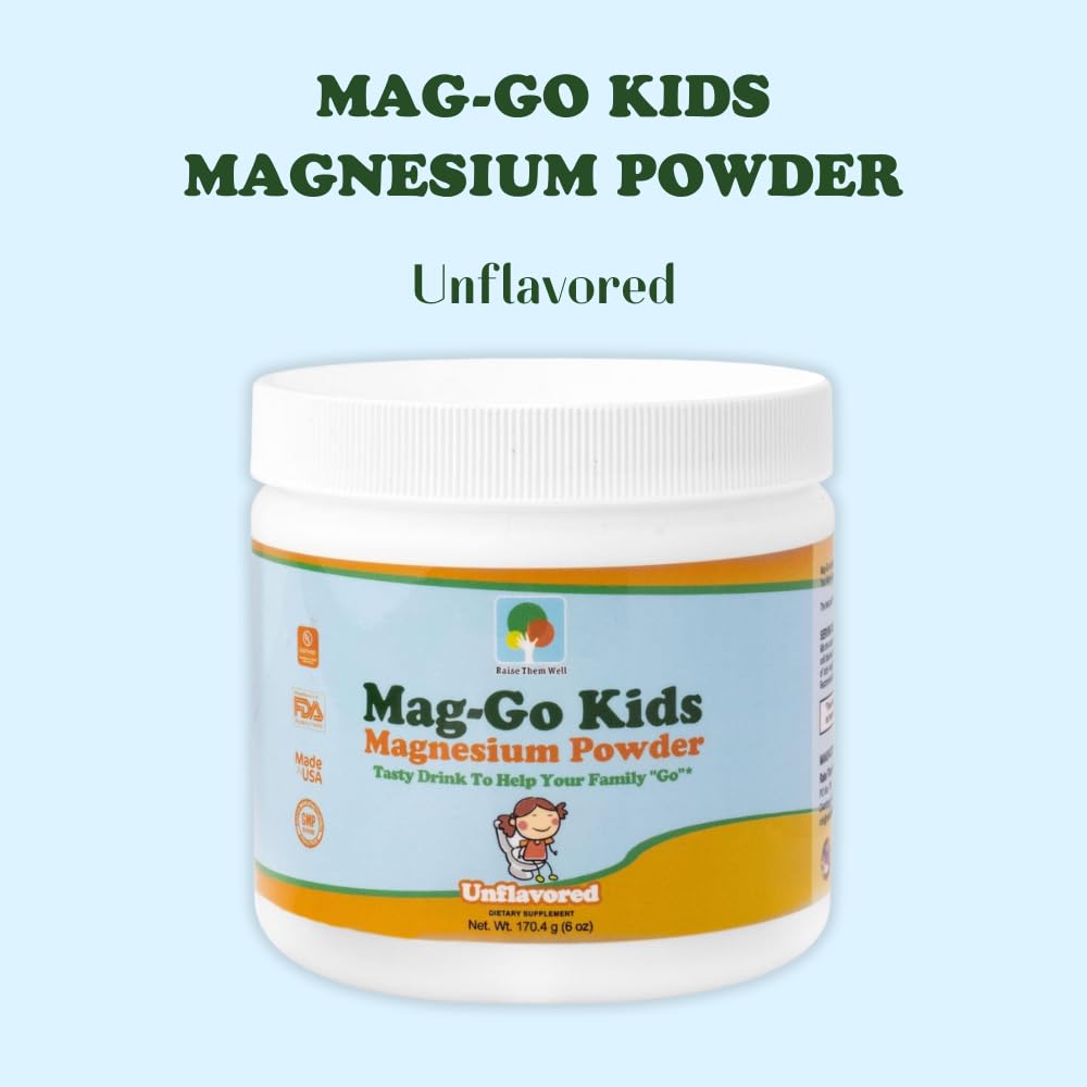 Raise Them Well Mag-Go tub label with clear, child-friendly packaging.