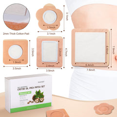 RAJOSEE castor oil pack anti-leak film protects clothing during use