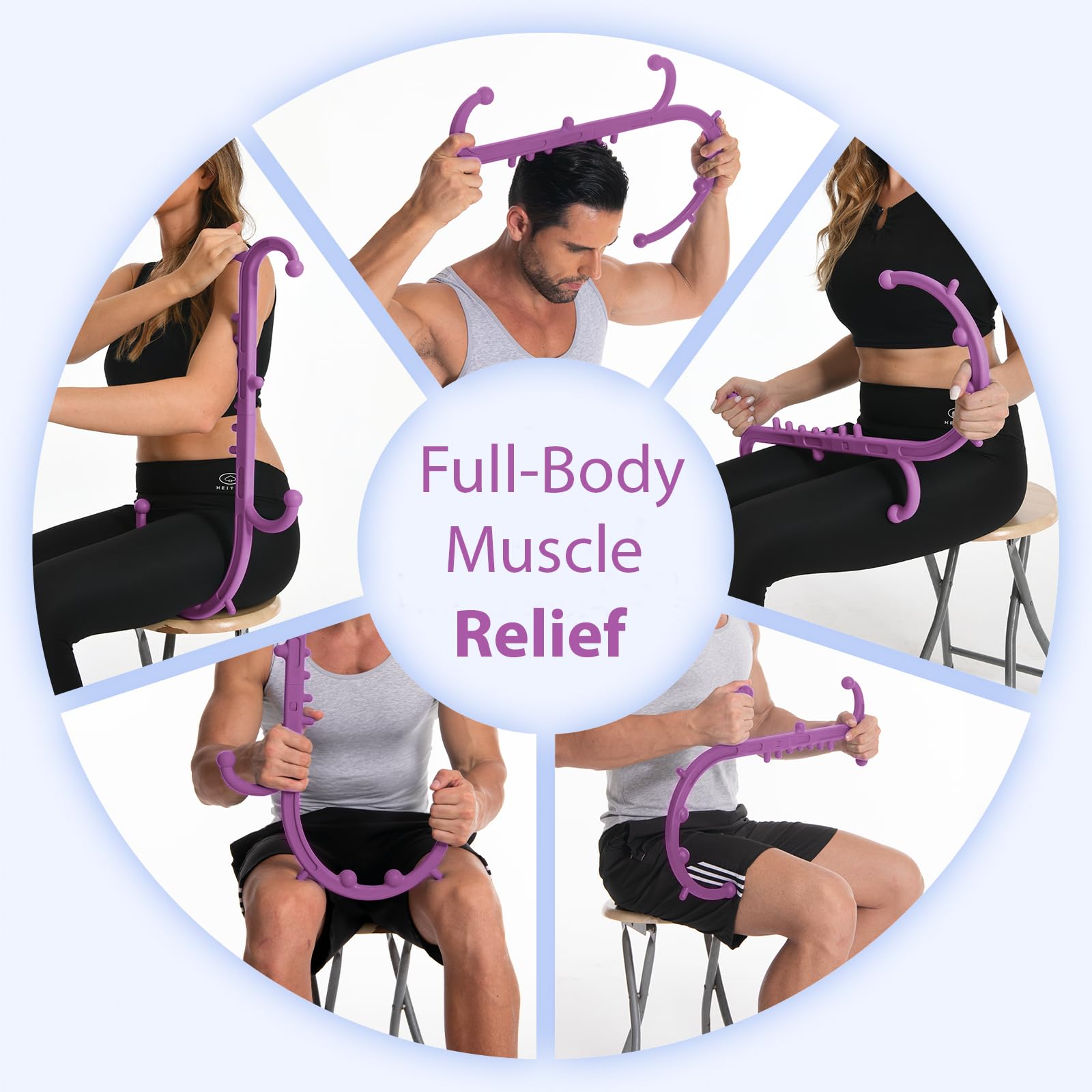 Ranarose back massage tool with a 3-year warranty
