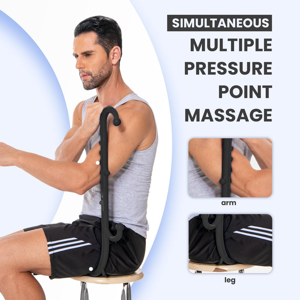 Ranarose Deep Tissue Massager packaging box communicates eco-friendly materials and warranty.