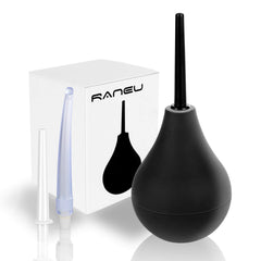 RANEU enema bulb 7oz for comfortable, reusable anal cleansing at home.