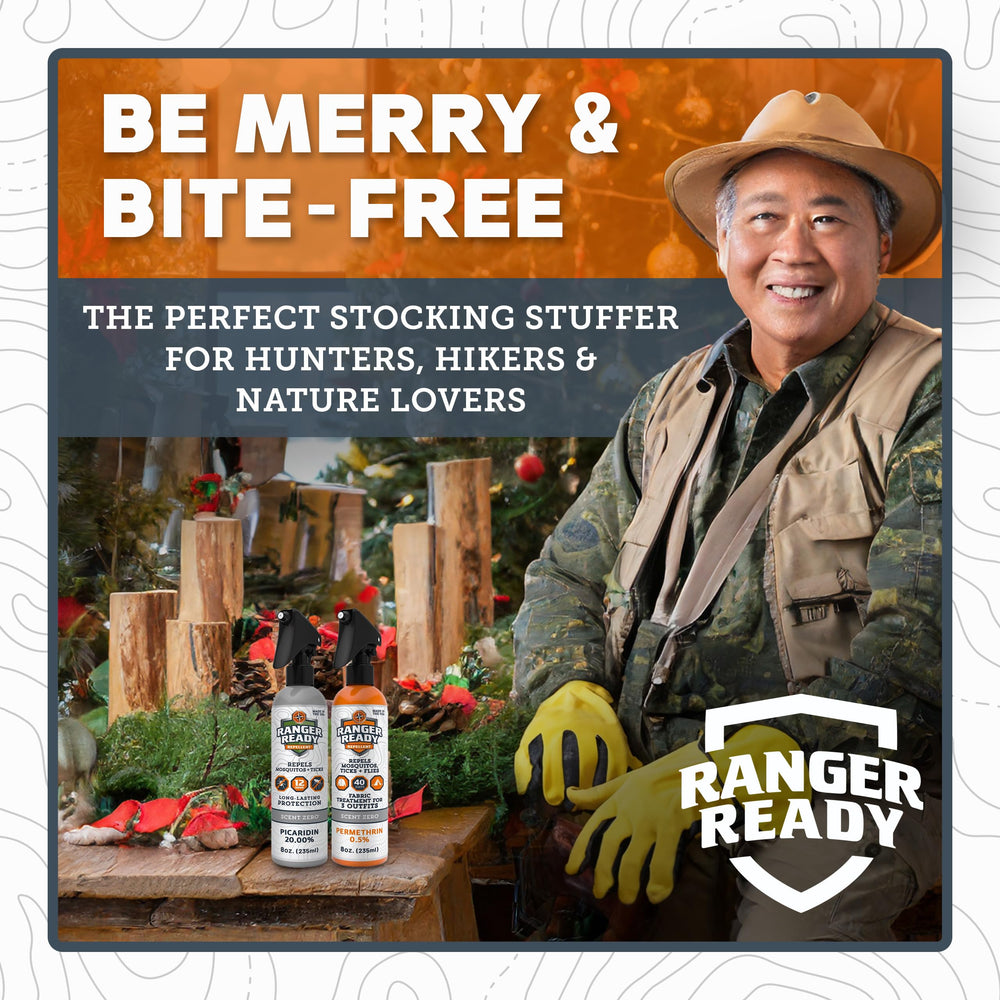 Ranger Ready P2Pak label highlights 0.5% Permethrin and 20% Picaridin
