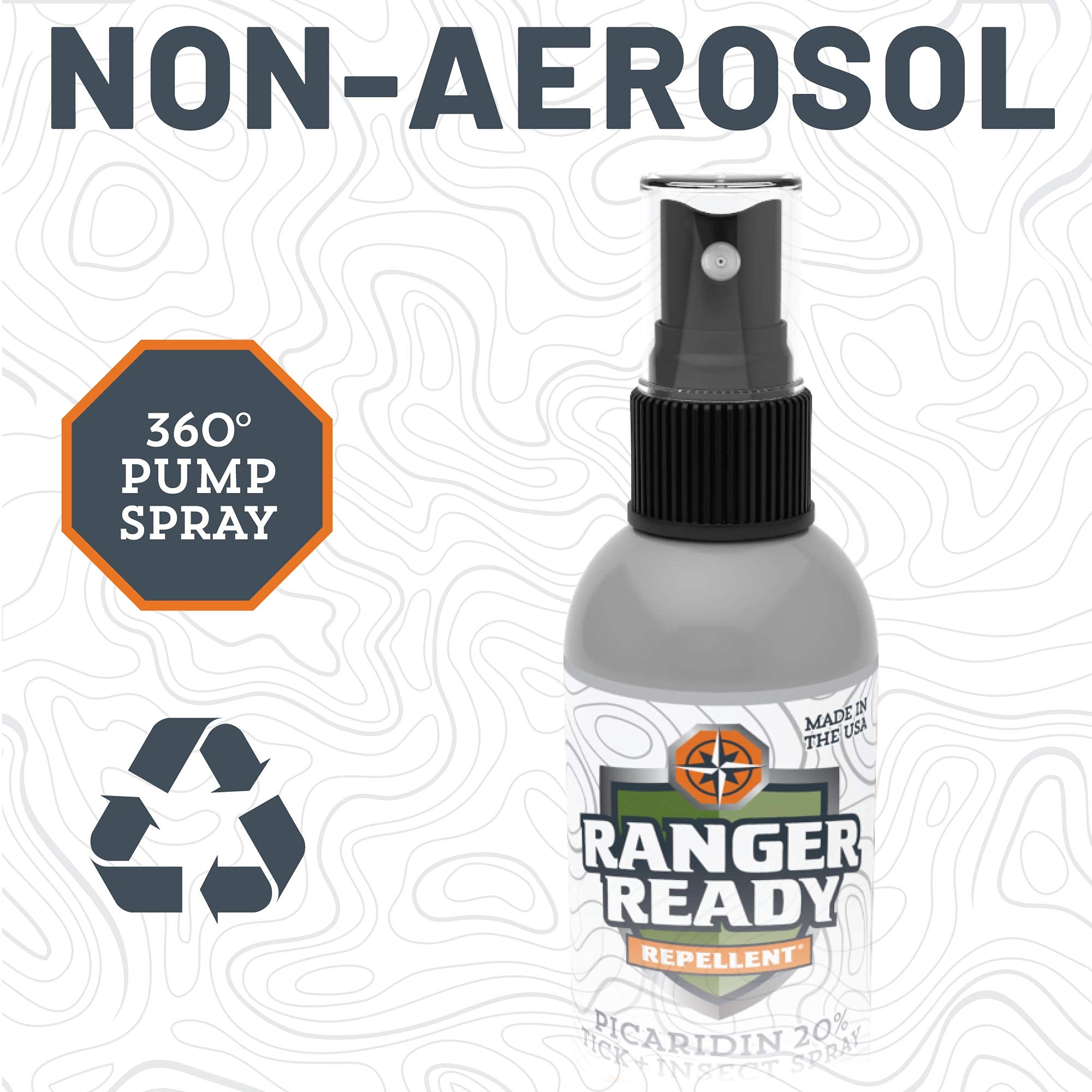 Ranger Ready travel size 3-4 oz bottle for easy packing during trips.