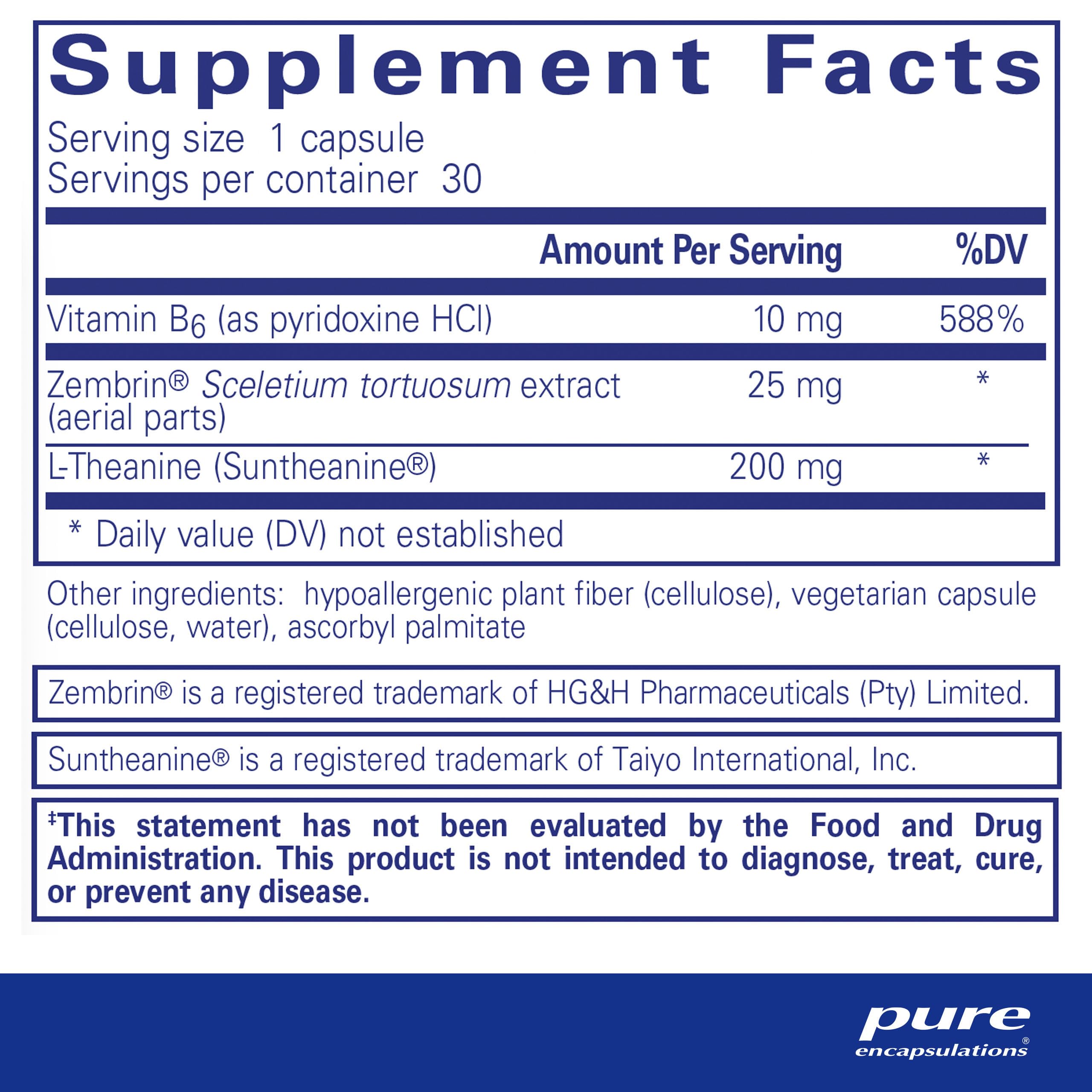 Rapid Calm capsules closeup highlighting precise dosage for on-demand calm during busy days.