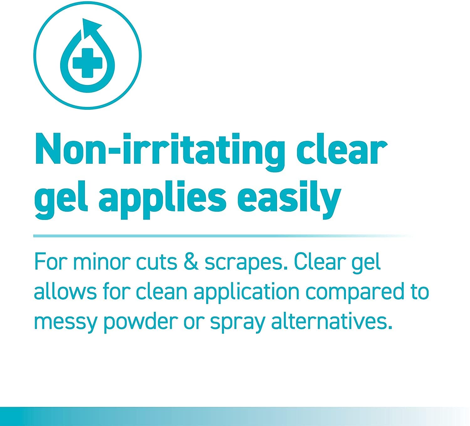 Rapid-Seal Wound Gel applied to wound to help stop bleeding