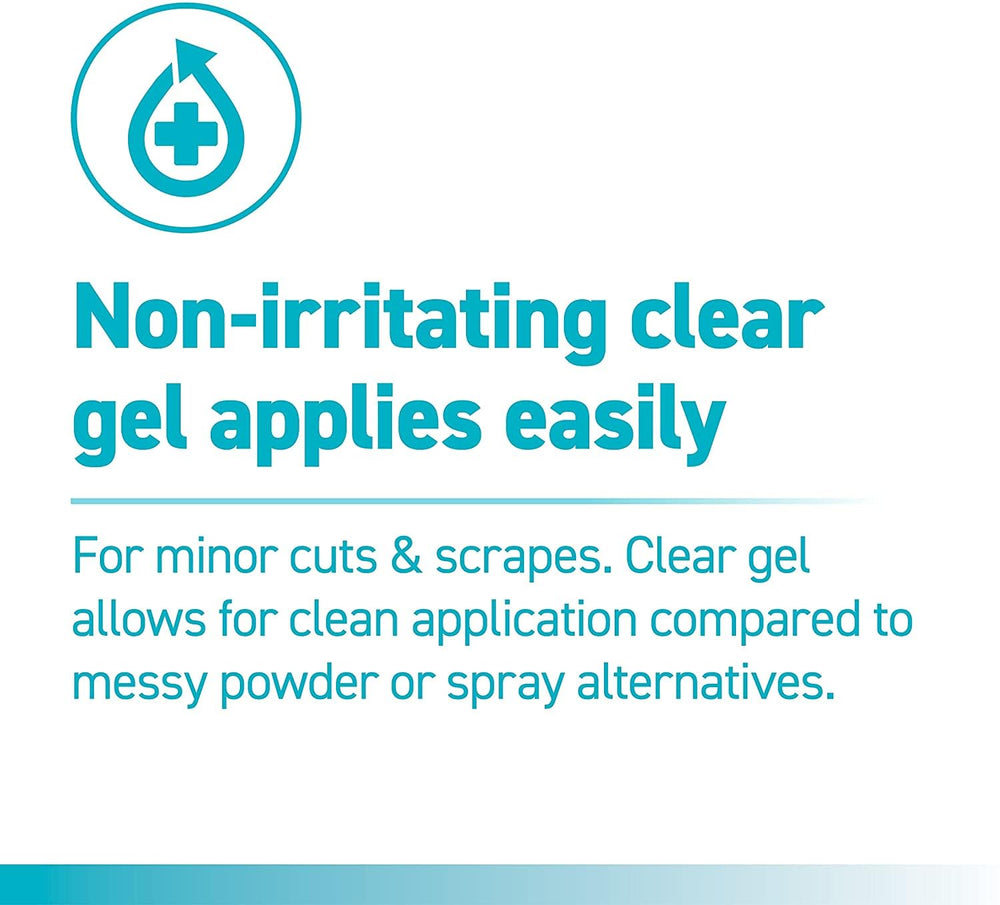 Rapid-Seal Wound Gel applied to wound to help stop bleeding
