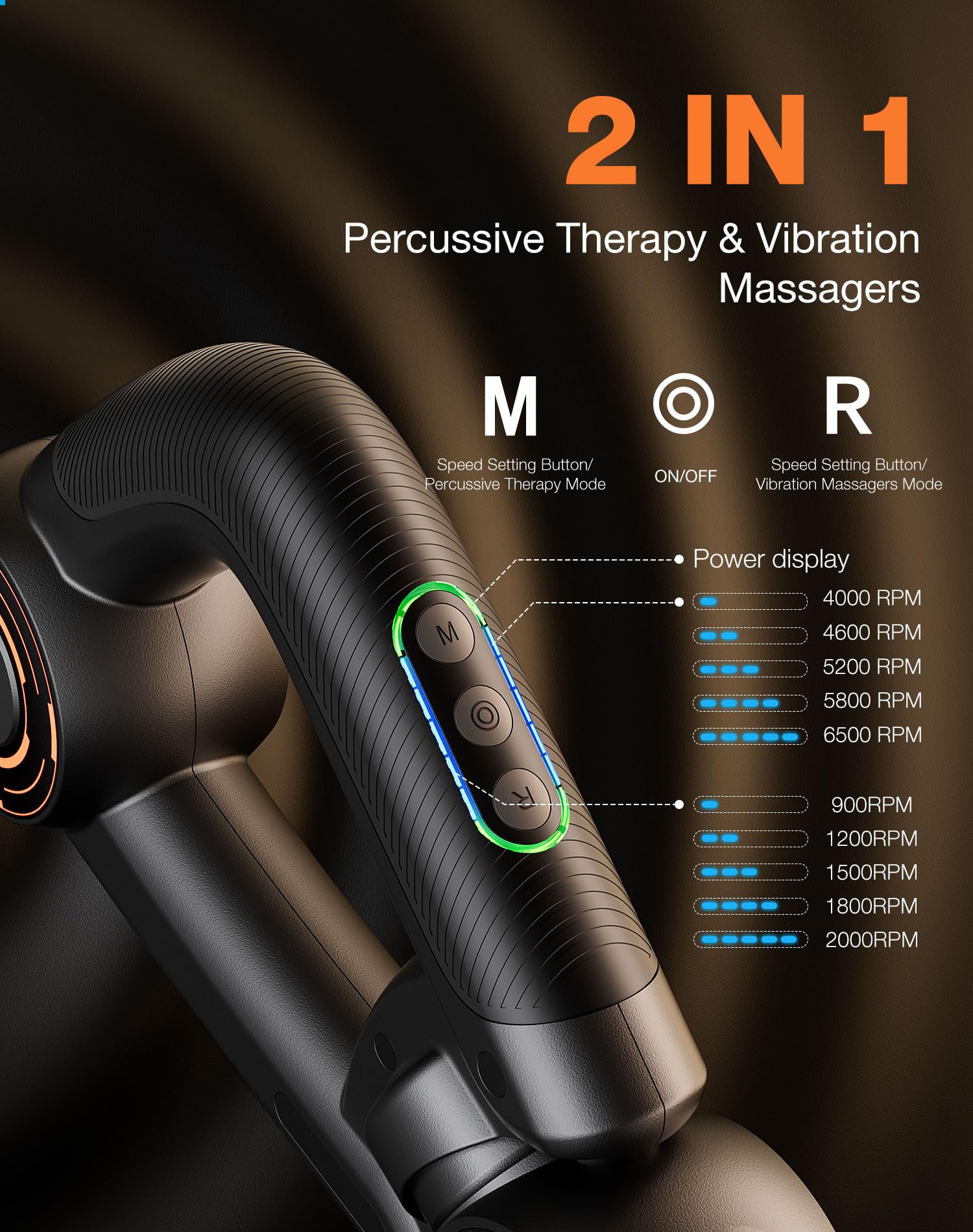 RapidGun R3 Pro fascia scraper aids tissue flexibility and recovery.
