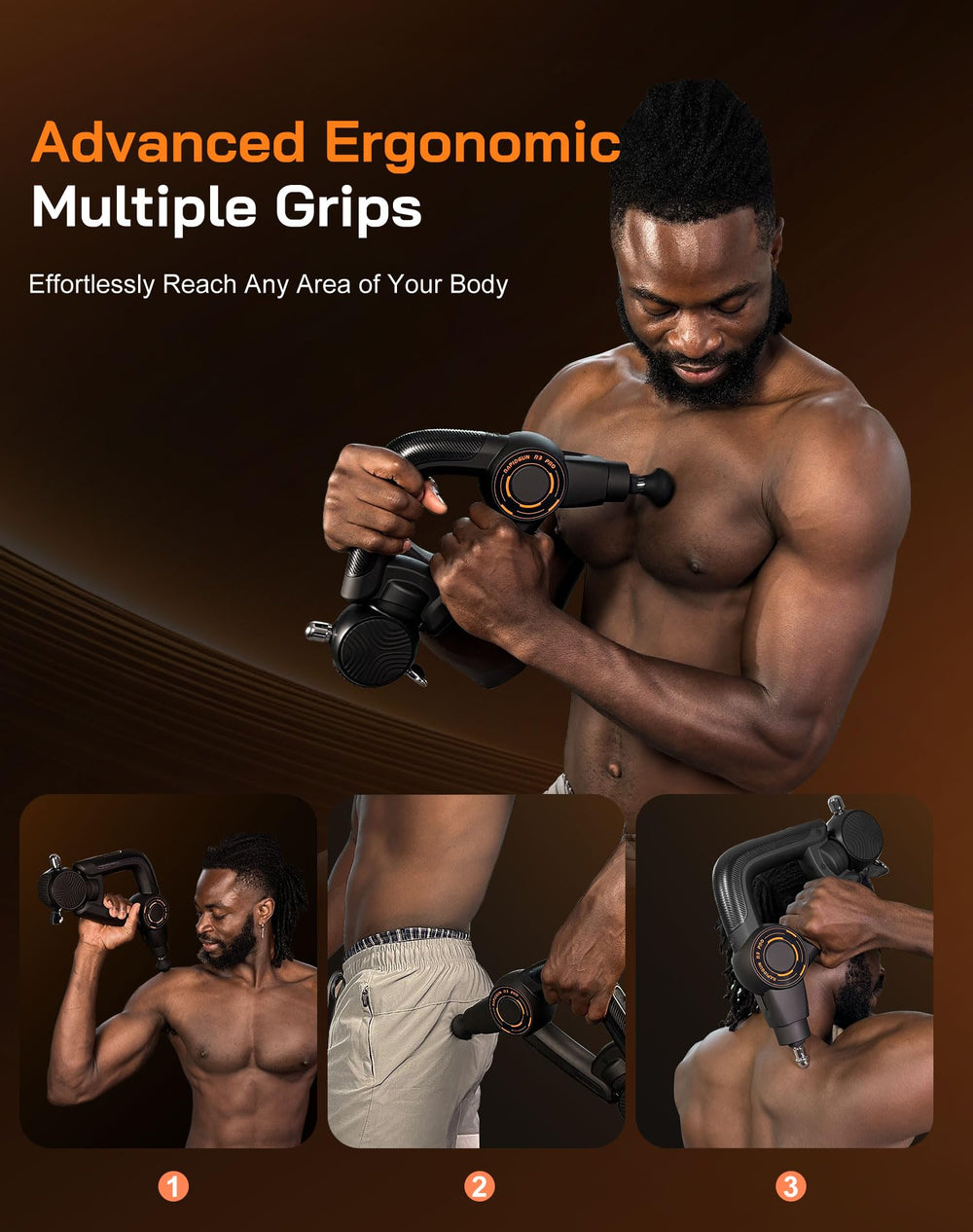 RapidGun R3 Pro portable design for home, gym, or travel.