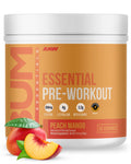 RAW Nutrition Essential Pre Peach Mango – Pre-Workout Powder for Energy & Focus | 30 Servings