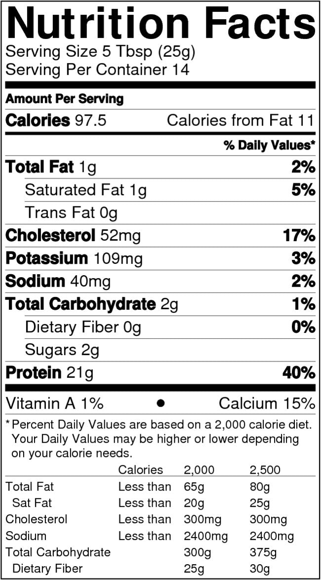 Raw Organic Whey made in the USA with small-farm sourcing emphasis