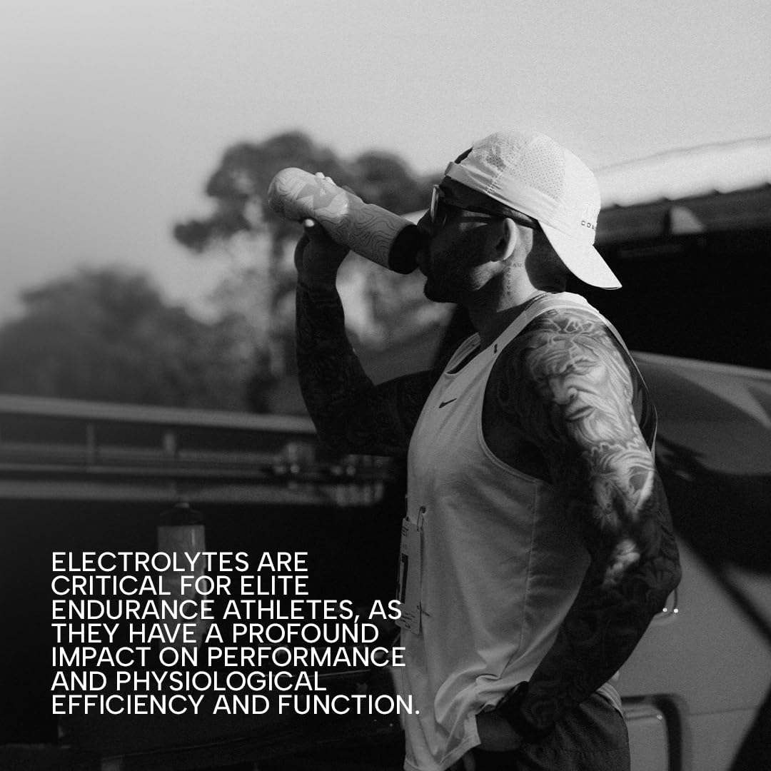 Glass of lemon lime RAW Replenish drink during activity for refreshing hydration.