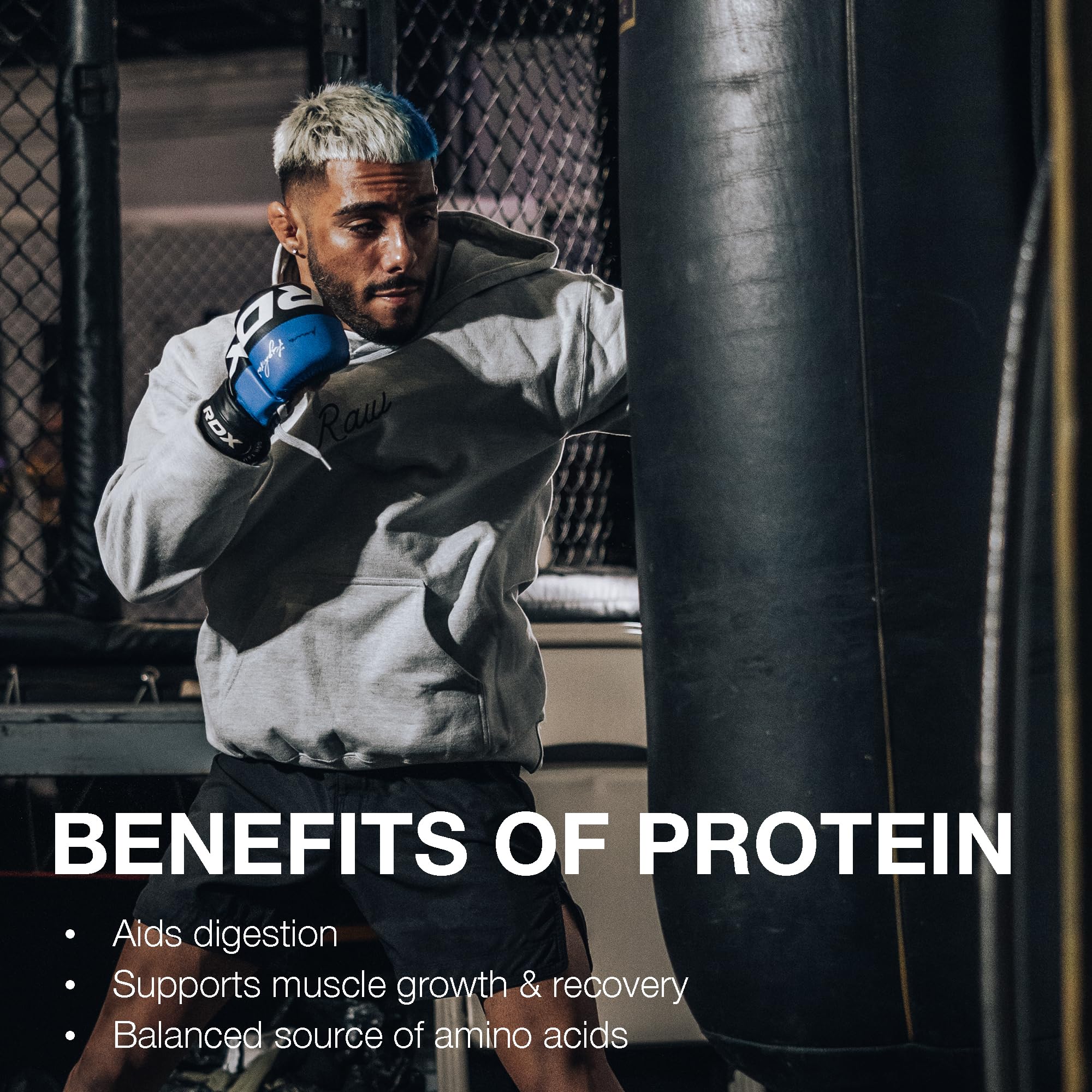 RAW Whey Isolate Cold Brew nutrition label for informed choices