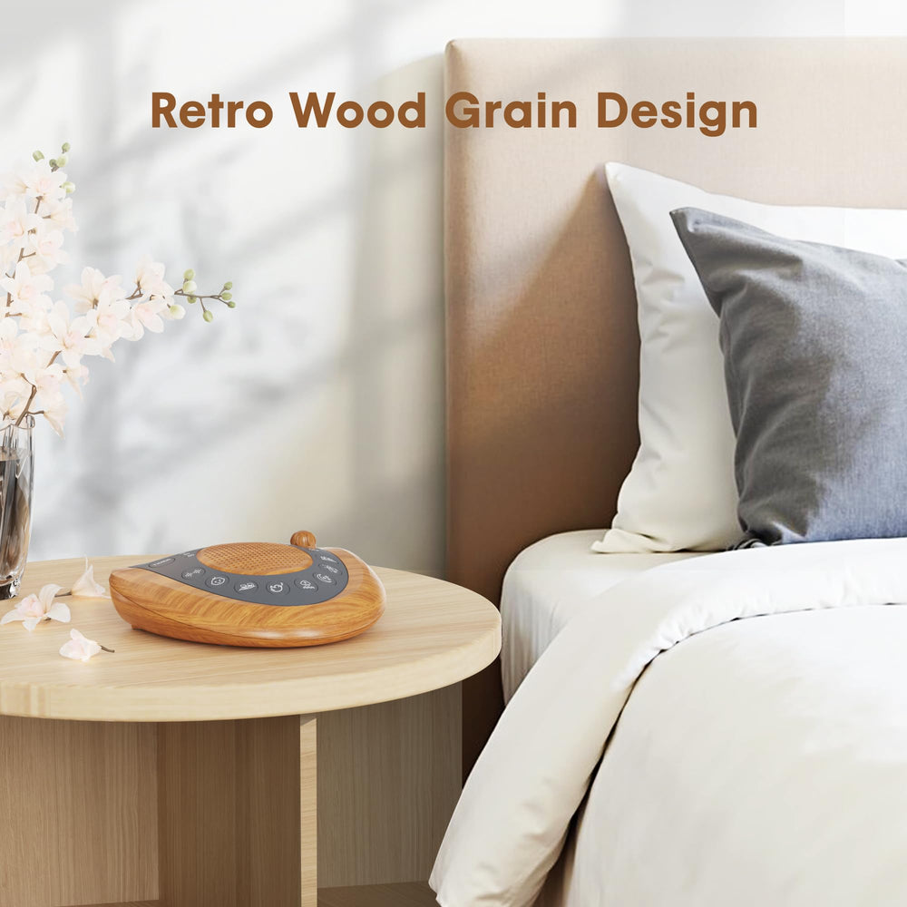 Raynic noise machine is compact and travel-ready for home or on the go.