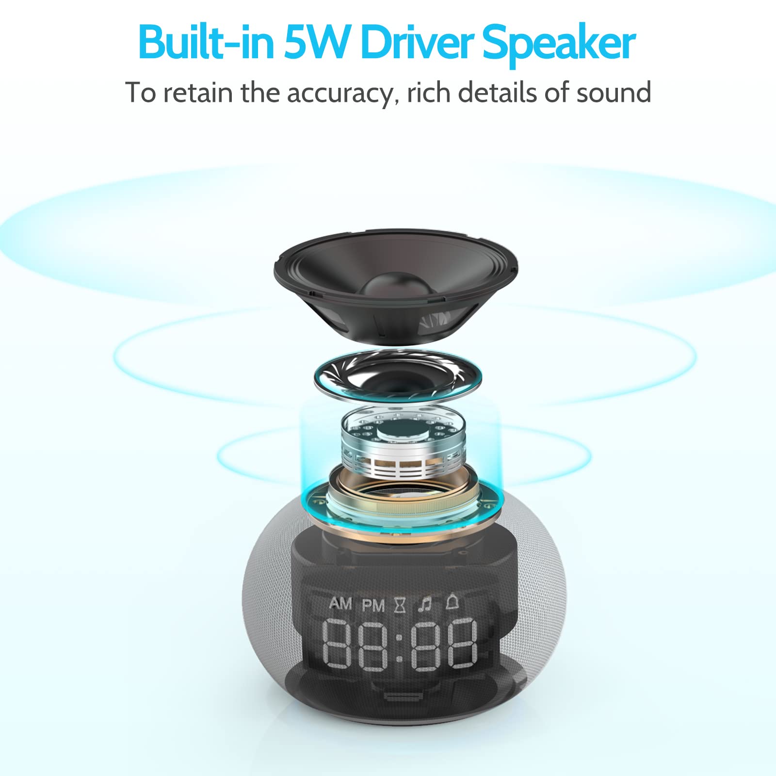 REACHER plug-in design provides constant power without batteries