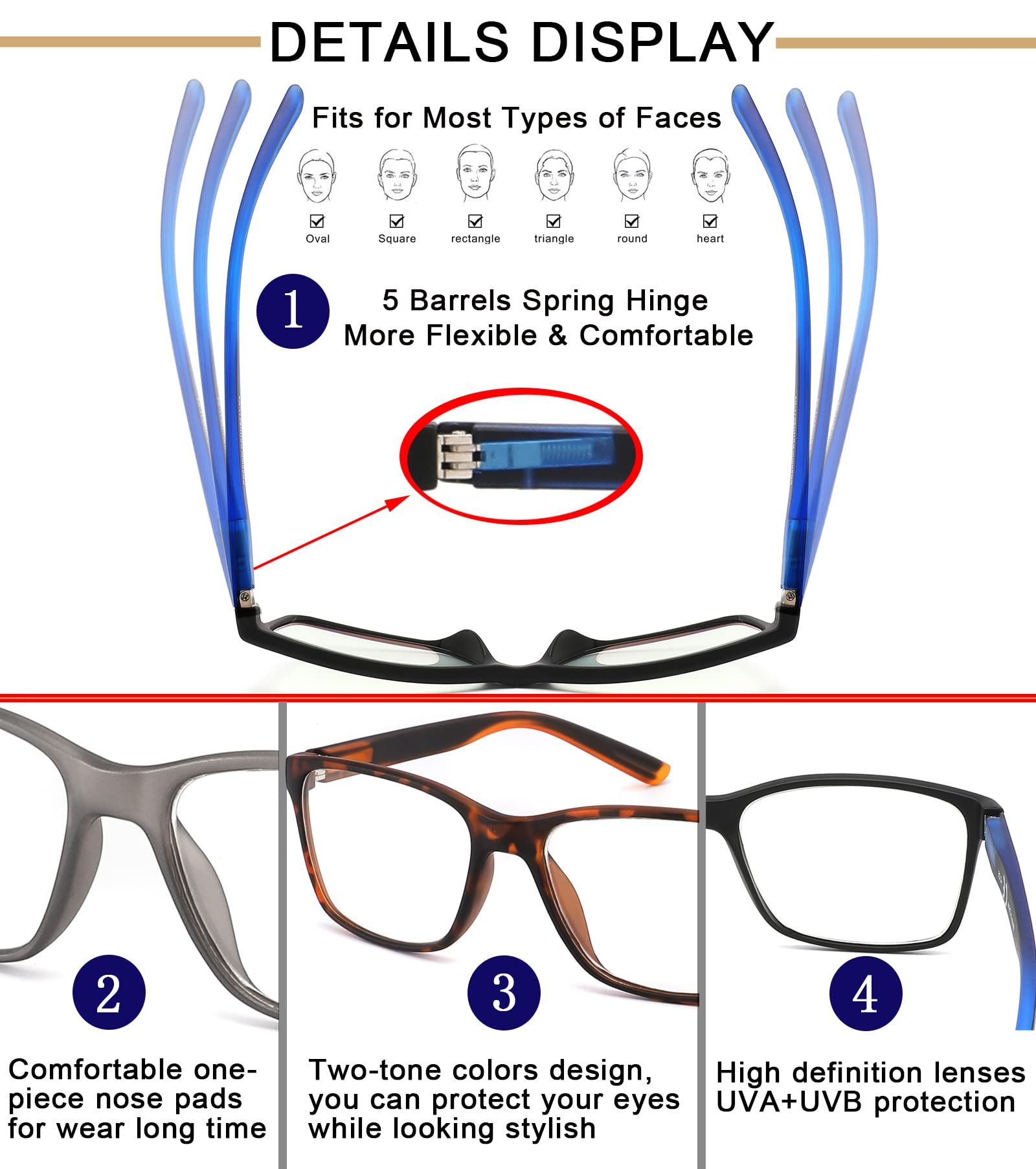Readersoul lightweight frame worn over desk for long reading sessions and screen work