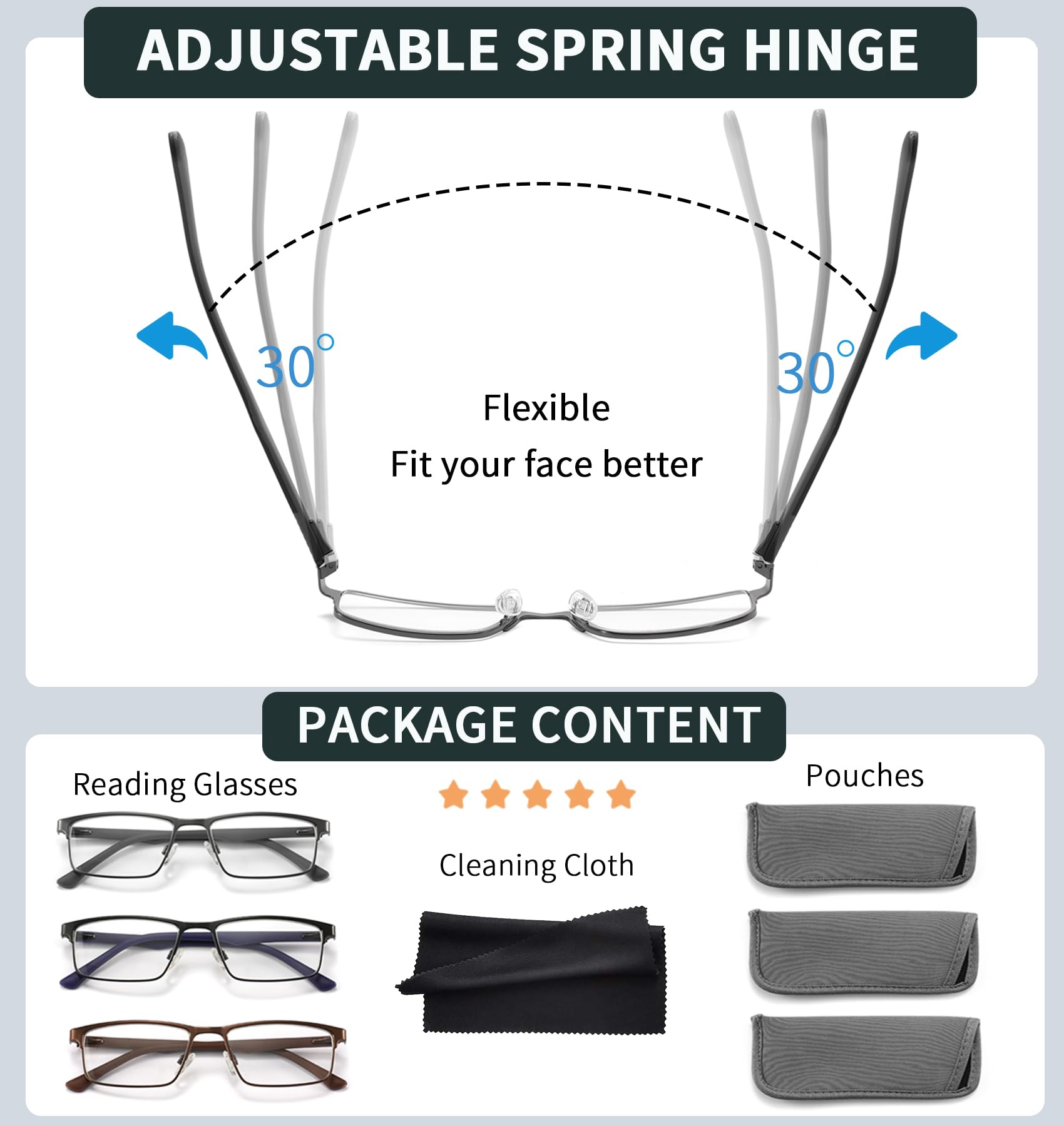 READITEASY blue light blocking glasses ideal for computer work