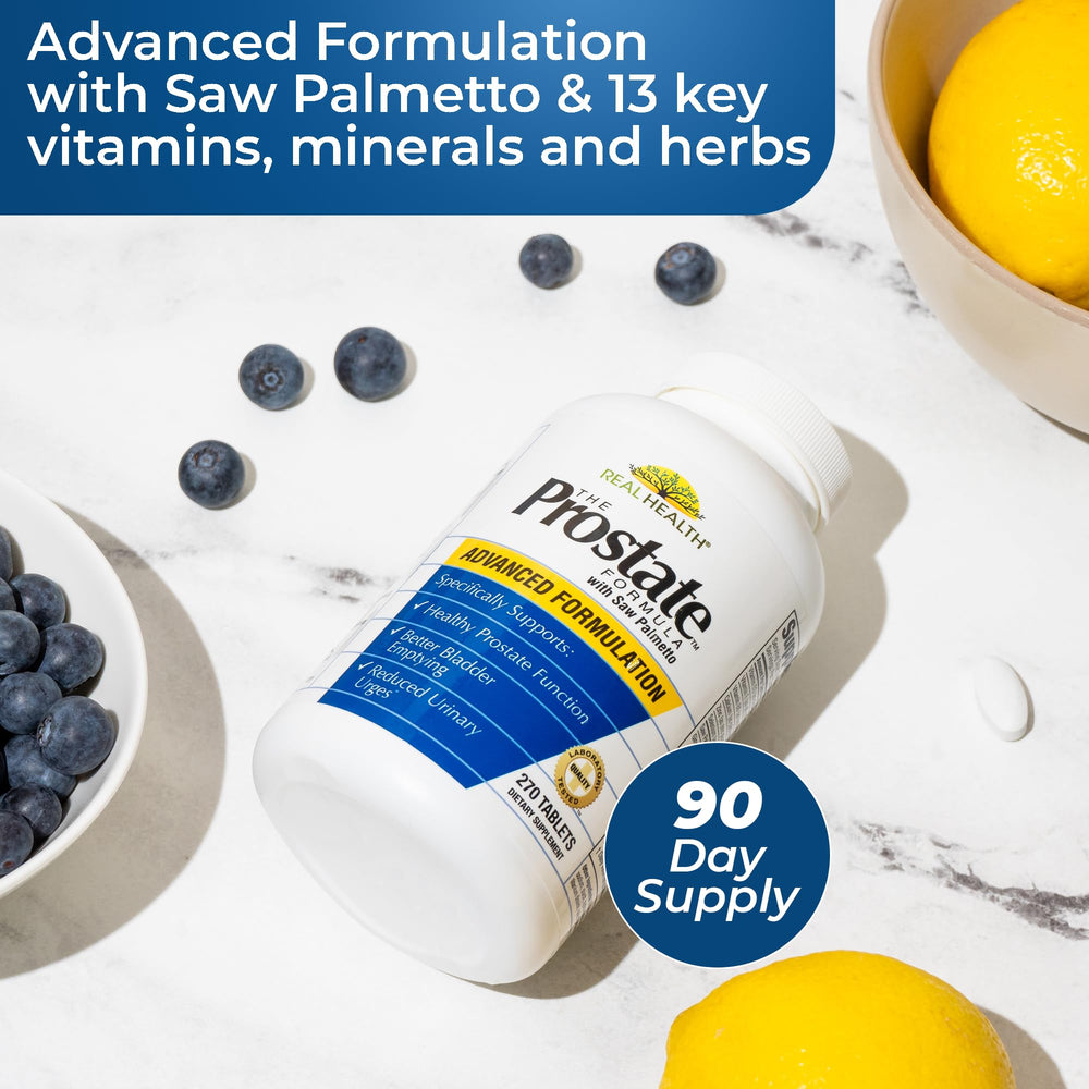 Capsules of Real Health Prostate Formula for daily support