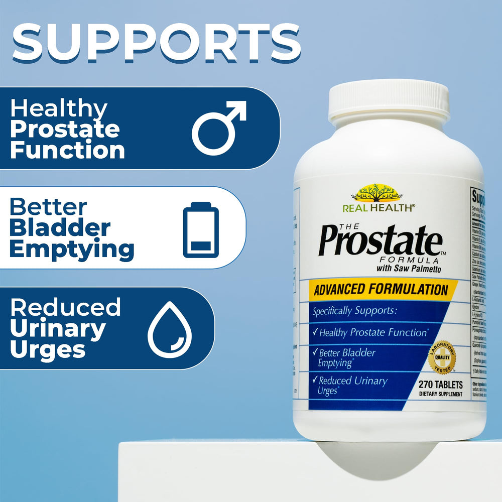Product packaging of Real Health Prostate Formula